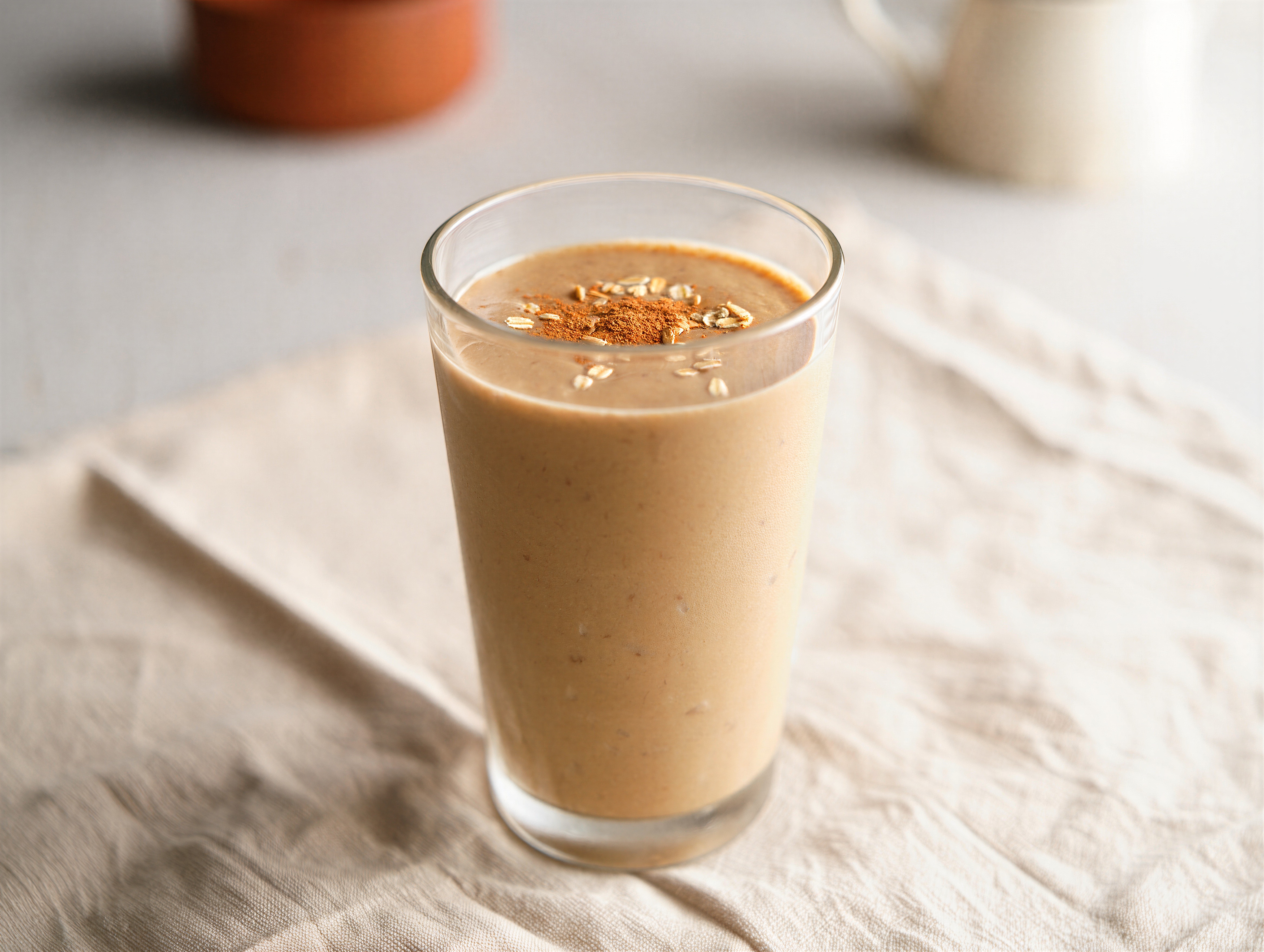 Banana peanut power smoothie