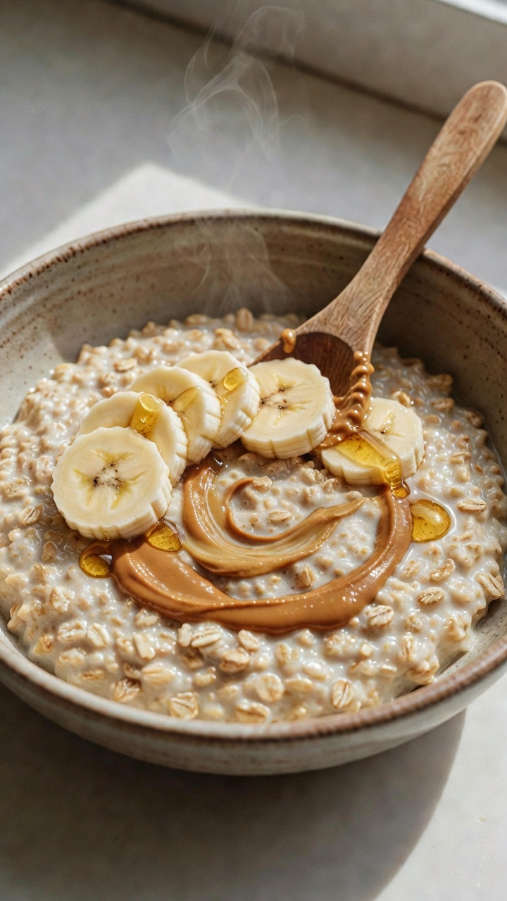 peanut-butter-oats, top-down